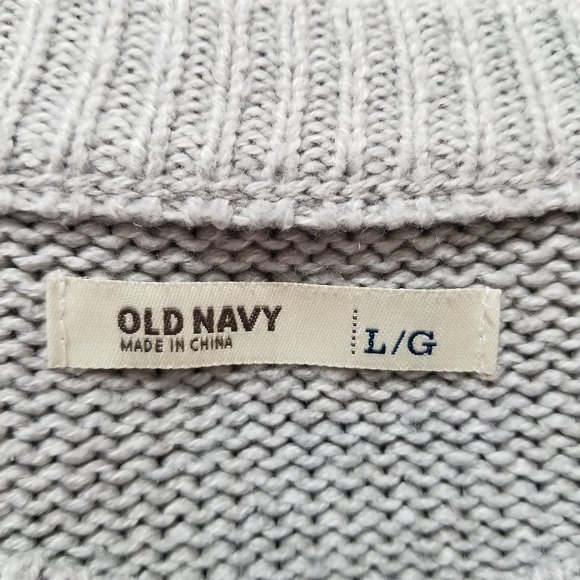 Old Navy sweater Large fair isle pullover sequin embellished knit holiday - Picture 12 of 13